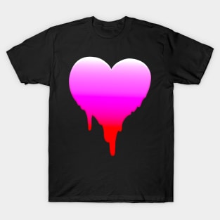 MELTY HEART GRADIENT GREETING CARD T-Shirt